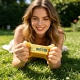 thumbnail image 6 of Slow Rising Butter Squishy, Realistic Butter Stick Stress Relief Ball for Adults and Teens, Cute Sensory Fidget Gadget, Soft Anxiety Relief with Wet Rebound, Squeeze & Squish Stress Reliever, 6 of 7
