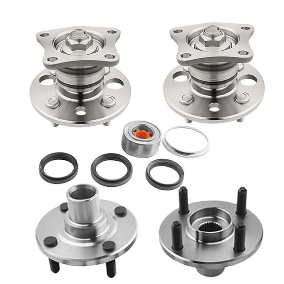 Set of 4 Front-Rear Wheel Hub Bearing Assembly For 1993-2002 Toyota Corolla Non-ABS