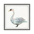 thumbnail image 2 of Marmont Hill Swan Profile Framed Painting Print, 2 of 4