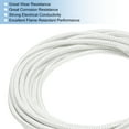 thumbnail image 4 of Cable de alta temperatura de 5 metros/16.4 pies, 20AWG, cable de mica flexible, cable aislado de alta temperatura blanco, 4 of 5