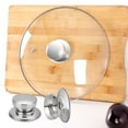 thumbnail image 4 of Unique Bargains 5pcs Stainless Steel Easy Lifting Pot Lid Knob Handle Knobs Cookware Bakeware Assessories Cover Replacement, 4 of 7