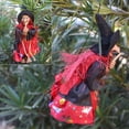 thumbnail image 7 of Hadanceo Witch Figurine Long Lifespan  Horror Witch Figurine Halloween Indoor Pendant Decorative Good for Home, 7 of 7