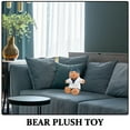 thumbnail image 4 of PTOOTP Muñeco de oso de peluche con disfraz de doctor Oso de peluche suave Estatua de oso de peluche Doctor Oso de peluche Decoración de muñeco de peluche Doctor Bear, 4 of 7