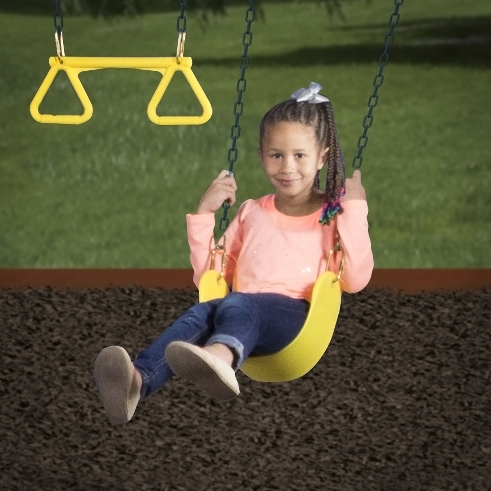 monticello cedar swing set