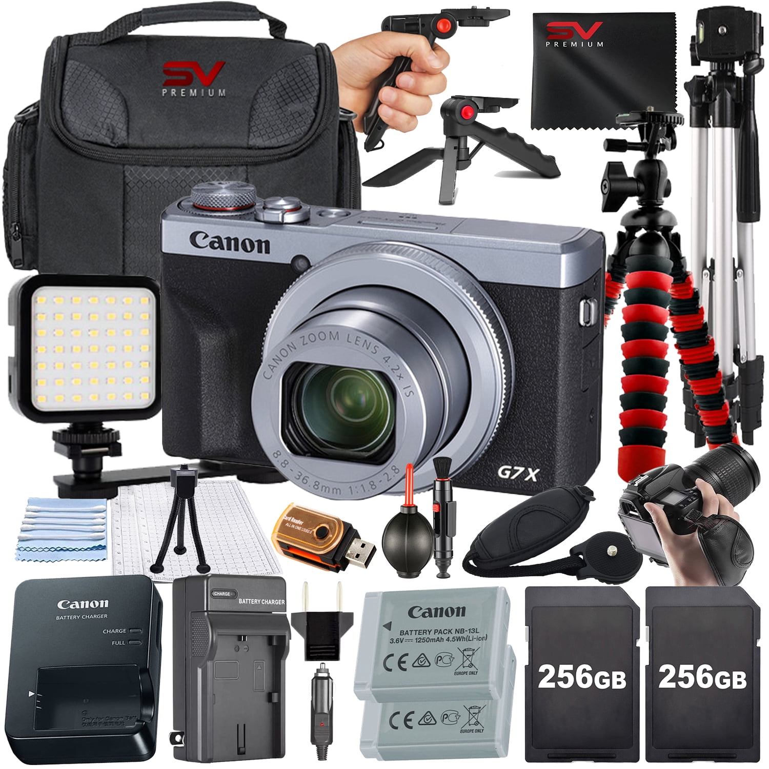 Canon PowerShot G7X Mark III 20.2MP 4K Digital Camera, 4.2x Zoom