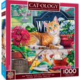 thumbnail image 1 of Cat-Ology Blossom 1000 Piece Jigsaw Puzzle, 1 of 3