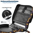 thumbnail image 4 of FORMRS Zipper Binder with Shoulder Strap 2-inch Ring 500 Sheet Capacity File Bag, Purple Leopard Print, 4 of 5