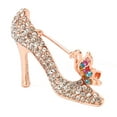 thumbnail image 4 of Broche de tacones altos con diamantes de imitación Sin Alfiler para cuello, 4 of 10