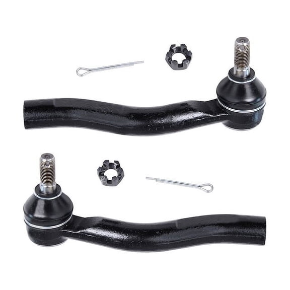 Outer Tie Rod Set - Compatible with 2007 - 2014 Toyota Yaris 2008 2009 2010 2011 2012 2013