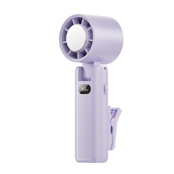 ZELVINN High Speed Rechargeable Fan Outdoor Portable Handheld Powerful Fan Outdoor Light Weight Coolers Enduring