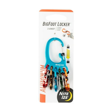 Nite Ize BigFoot Locker KeyRack Aluminum - Assorted