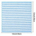 thumbnail image 3 of REGALWOVEN Microfiber Cleaning Cloths, 12 Pack Highly Absorbent Lint Free Cleaning Rags Blue 12" x 12", 3 of 7
