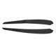 thumbnail image 1 of 2Pcs Inner Door Panel Armrest Cover Trim Replacement for Tesla Model 3 Model Y 2019 to 2023 Black (Suede 9040), 1 of 5