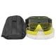 thumbnail image 3 of Gafas de sol de grado militar antichoque para aventuras extremas al aire libre Gafas Desert Locust con marco negro, 3 of 8