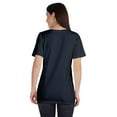 thumbnail image 3 of Inkmeso Womens Basic Crewneck Tshirt Short Sleeve Regular Fit Long Tee Workout Top, 3 of 8