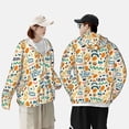 thumbnail image 4 of Disketp Peanuts 8 pour Hommes Protection Solaire Chandail à Capuchon Performance Manches Longues Pêche Extérieur Léger-TG, 4 of 7