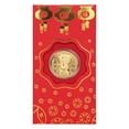 thumbnail image 1 of kcavykas New Year Auspicious Gold Coin Red Envelope, Money Envelopes, Red, 1 Count, 1 of 1