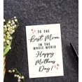 thumbnail image 5 of To The Best Mom In The Whole World - Happy Mother's Day Card For Mom, Stepmom, Aunt, Grandma, Women - Mothers Day Gifts For Mom Card with Red Envelope From Daughter, Son, Husband, Kids, 5 of 9