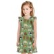 thumbnail image 1 of Balery Cows And Calves Camisón de princesa para niñas, pijama de algodón con mangas abullonadas, suave y bonito.-Small, 1 of 6
