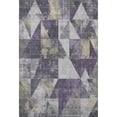 thumbnail image 2 of Addison Rugs Mayfield Premium Machine Washable Transitional Geometric Purple Rectangle Rug, 10' x 14', 2 of 7