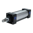 thumbnail image 1 of Pneumatic Cylinders, Aluminum Alloy Air Cylinder Single Rod  For Equipment, 1 of 8
