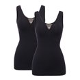 thumbnail interactive-video image 1 of Faja Body Shaper Women's Tummy Control Shapewear Tank - Seamless Slimming Camisole Cami For 1 of 9