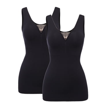 Faja Body Shaper Women's Tummy Control Shapewear Tank - Seamless Slimming Camisole Cami For