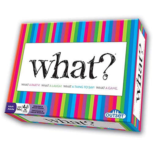 What? Party Game - Answer Silly Questions & Guess Who Said What - The  Ultimate Laugh Out Loud Board Game (Features 288 Questions, Ages 18+) -  