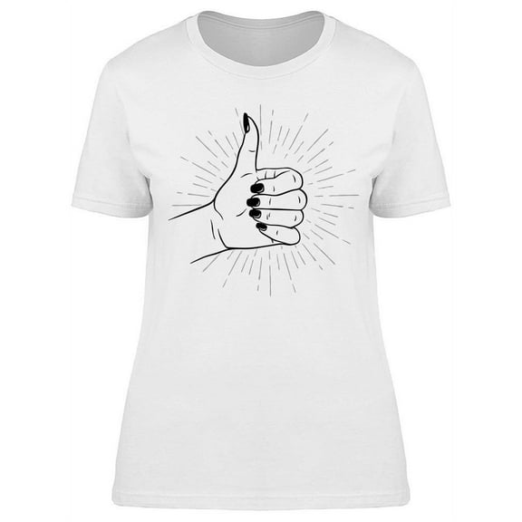 Hand In Like Gesture T-Shirt Women -Image by Shutterstock, Female Small