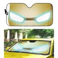thumbnail image 6 of Custom Iron Men Car Auto Sunshades Windshield Heat Protection Sun Shades Univeral Fit Cars Suv Truck, 6 of 7