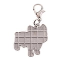 thumbnail image 3 of Collar de aleación Collar de de perro Etiqueta Accesorios de identificación para mascotas Colgante 10 - # 8, se describe Colco Collar colgante del perro del gato del animal doméstico, 3 of 8