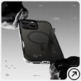 thumbnail image 3 of Carcasa Spigen Tough Armor T (Ai) MagFit para iPhone 16 Pro, Negra Escarchada [Cobertura para Botón de Control de Cámara] [Compatible con MagSafe] [Soporte Integrado], 3 of 8