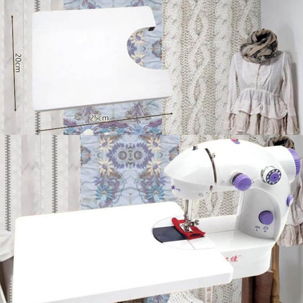 Máquina de coser, mesa de extensión de plástico, placa de expansión, accesorio para el hogar Likrtyny decoración de arte