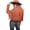 Orange, variant on Women's Faux Suede Leather Jackets Tassel Motorcycle Cropped Coats Fashion Clothes