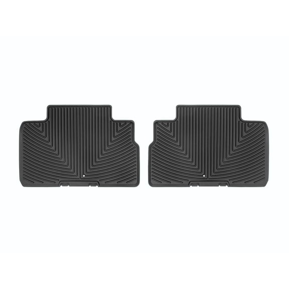 WeatherTech All-Weather Floor Mats compatible with 2020-2025 Kia Telluride - 2nd Row, Black