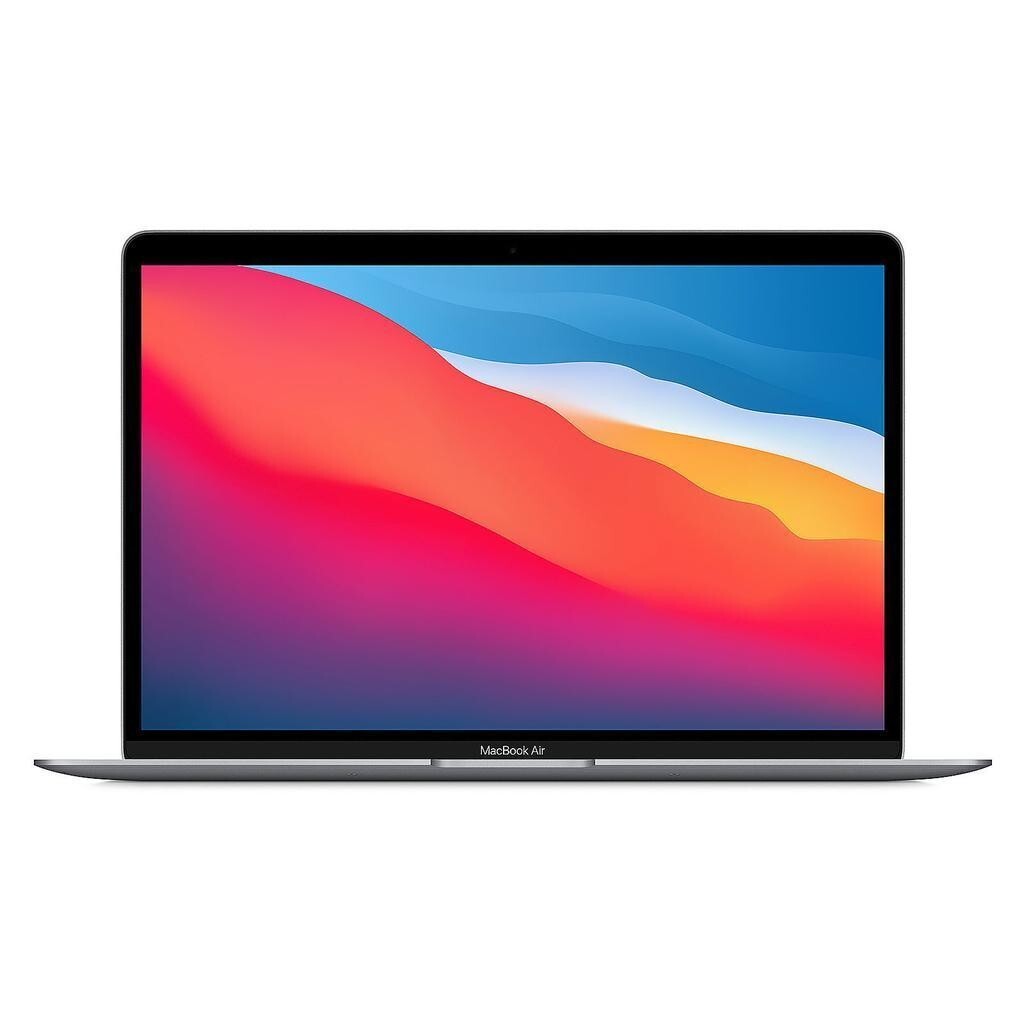 Restored Apple MacBook Air 13.3" WQXGA Apple M1 3.2GHz Apple M1 Graphics 8GB RAM 256GB SSD MacOS - Space Gray (Refurbished)