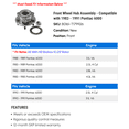 thumbnail image 2 of Front Wheel Hub Assembly - Compatible with 1983 - 1991 Pontiac 6000 1984 1985 1986 1987 1988 1989 1990, 2 of 2