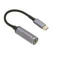 thumbnail image 1 of Cable De CC A Tipo C, Cable USB C A CC De 5,5 Mm Luz De Identificación Automática Entrada Hembra Portátil De 5,5 X 2,5 Mm Para Oficina, 1 of 7