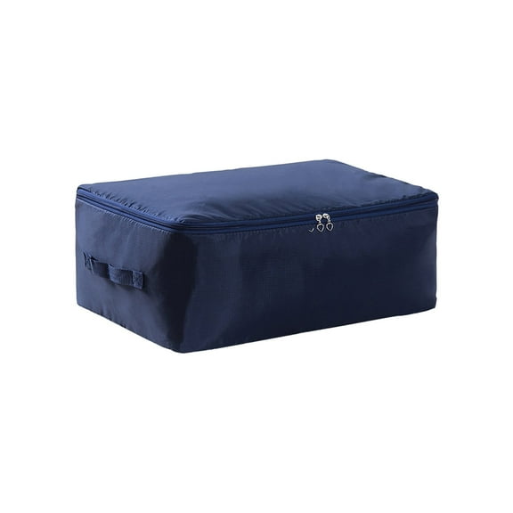 Darzheoy Storage Bags, Pillow Beddings/Blanket Clothes Organizer Storage Containers with Zippers, Breathable and Moistureproof