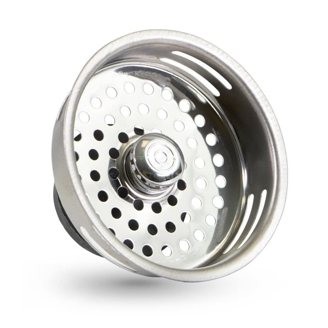 Colador para fregadero de cocina HIGHCRAFT 9843 de acero inoxidable 9 cm
