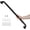 Black, variant on Chrome Bathroom Grab Bars 24 Inch, iHansee Anti Slip Grab Bar w/Knurled Grip, Stainless Steel Safety Handle for Bathtub, Wall Mounted Balance Support Handrail, Handicap Shower Bars for Senior Elderly