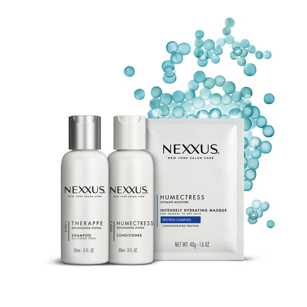 Nexxus 5-Pc Therappe Humectress Set With Traceless Rings (Shampoo, Hair Mask) ($12.35 Value) - Walmart.com