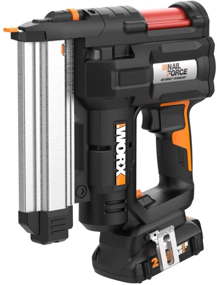 WorxWX840L Worx 20V Power Share Cordless 18 Gauge 2 in 1 Nail and Staple Gun Kit