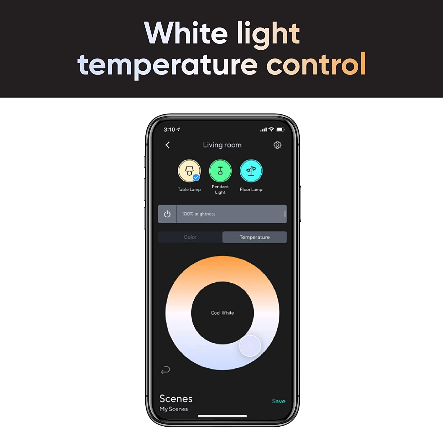 Wyze Bulb Color Smart LED Light 1100 Lumens 2-Pack photo 3
