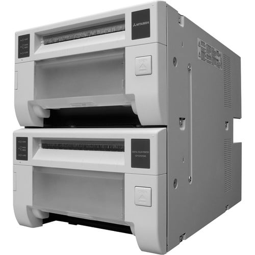 Restored Mitsubishi CP‑D707DW Double‑Deck Dye‑Sublimation Photo Printer | Dual High-Speed 300 dpi Output (Refurbished)