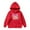 Red, variant on Christmas Unisex Kids Hoodies Cropped Sweaters 2025 Merry Long Sleeve Pullover Oversized Sweater Shirts Jacket And Tie Hoodie