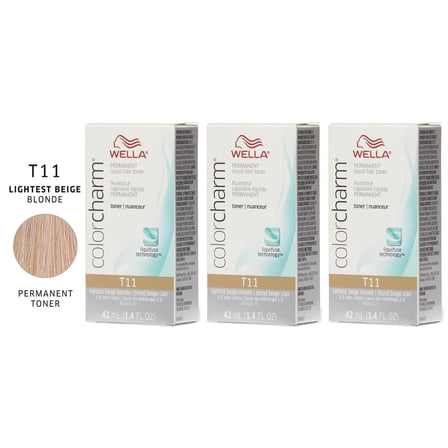 Wella Color Charm T11 x 3