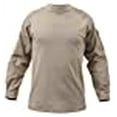 thumbnail image 3 of Rothco Military FR NYCO Combat Shirt - Desert Sand, Small, 3 of 3