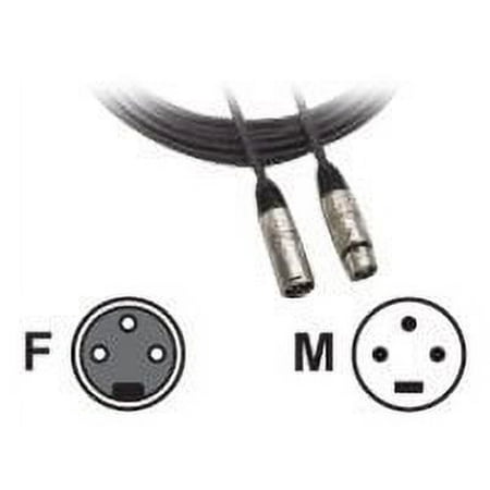 Audio-Technica AT8313 Value Microphone Cables - Microphone cable - XLR3 female to XLR3 male - 50 ft - shielded
