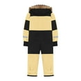thumbnail image 6 of yocbz Snow Wear For Toddler Boy Kids Snowsuit - Boys & Girls Waterproof Jumpsuit Winter Ski Suit Coveralls Yellow,Size for 100, 6 of 7